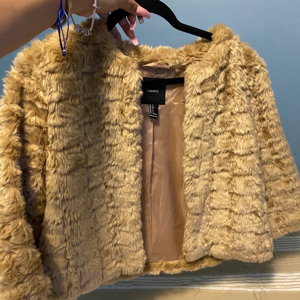Furry coat